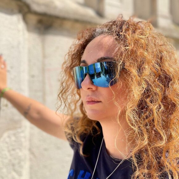 🕶️ New Dior DIORXTREM M2U 10A4 Sunglasses - Black Frame, Blue Lenses - Picture 3 of 10